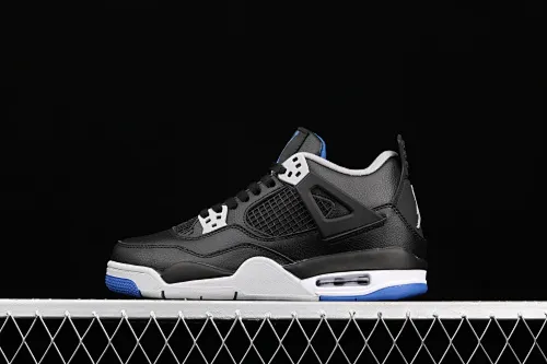 All categories Air Jordan Jordan series basketball shoes Air Jordan 4 G version Air Jordan 4 Retro AJ4 Joe 4 black and blue 308497-006